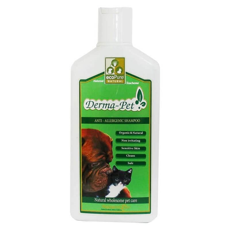Ecopure Doğal AntiAllerjenik Kedi ve Köpek Şampuanı 300 Ml Petburada